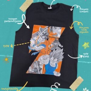 Playera Unisex sin mangas - DTF