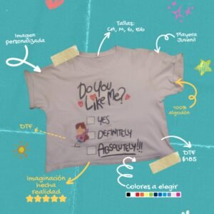 Playera Juvenil - DTF