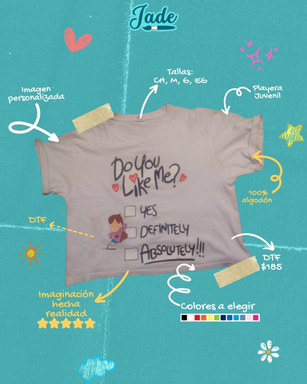 Playera Juvenil - DTF