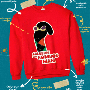 Sudadera EEG - Transfer Imagen Doble Carta