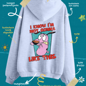 Sudadera con sierre y capucha Unisex - DTF